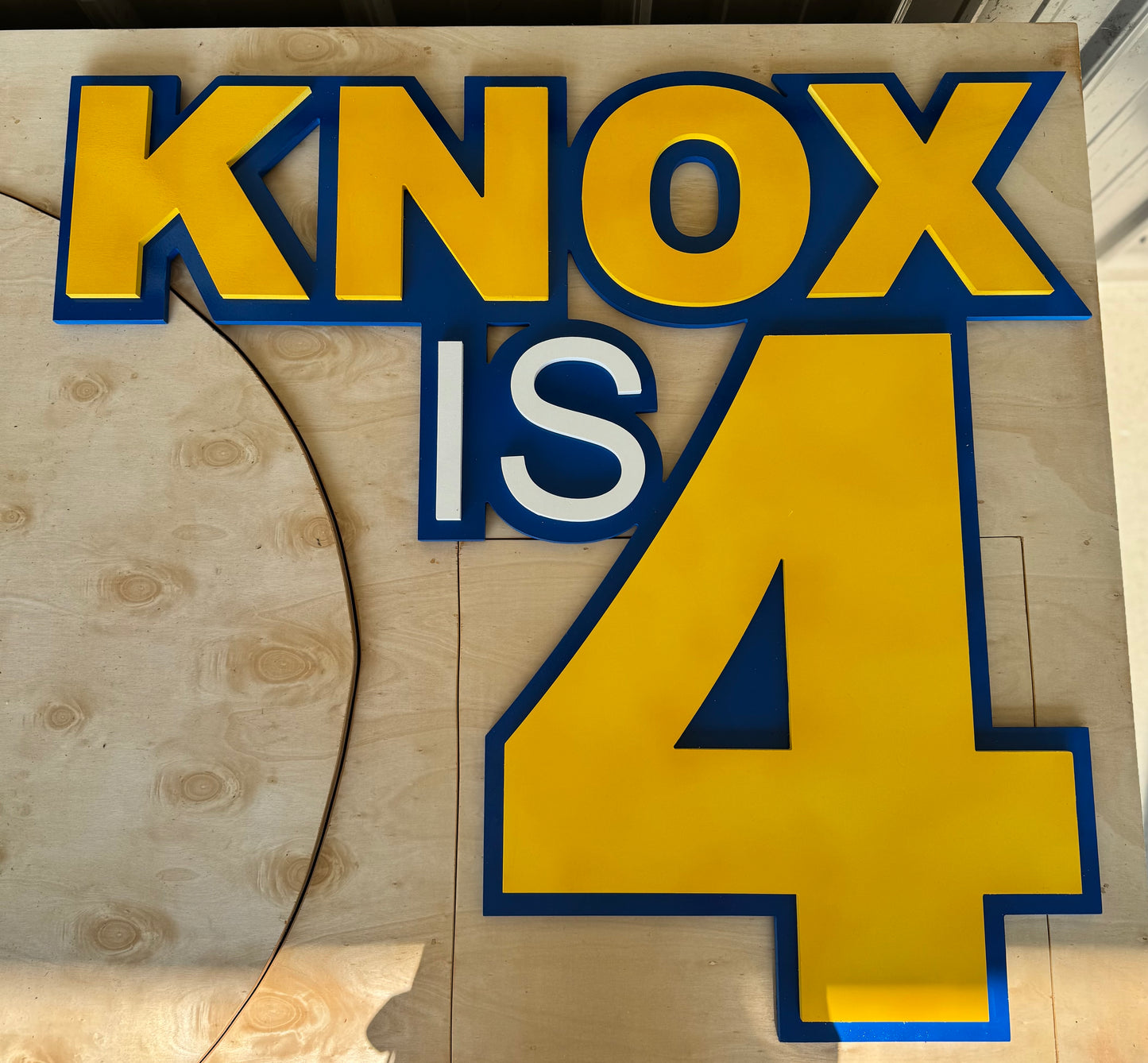 2 Layer PVC sign