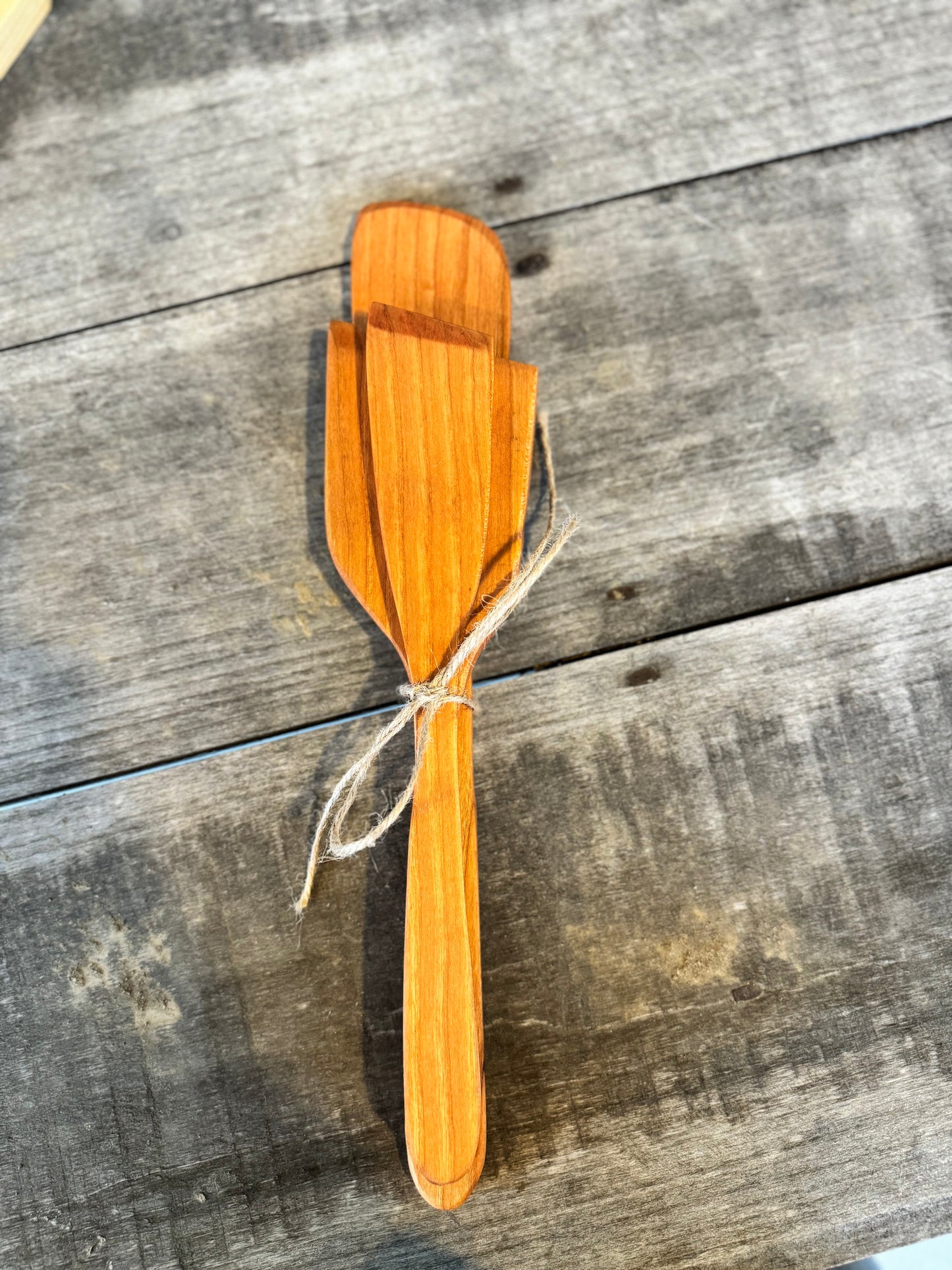 Wooden Spatula Set (includes 3 sizes)