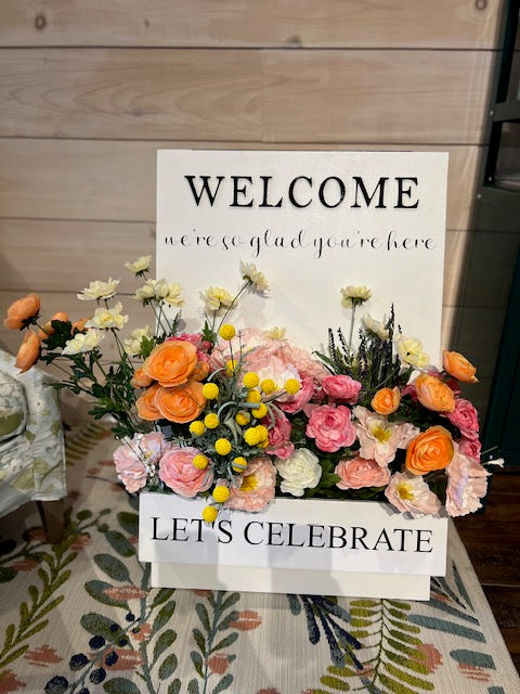 Sandwich Board Flower Box