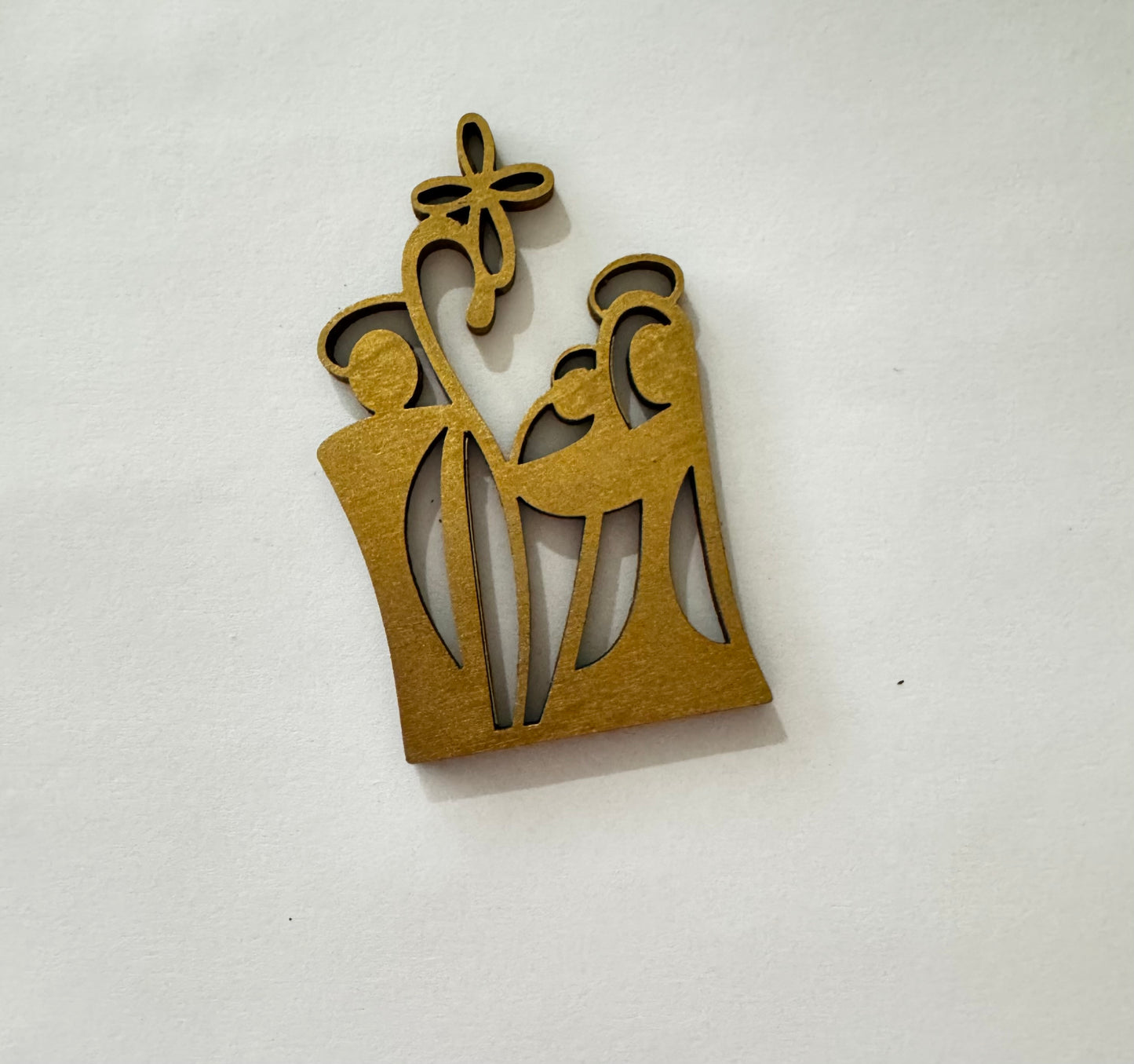 Mary & Joseph Christmas Ornament