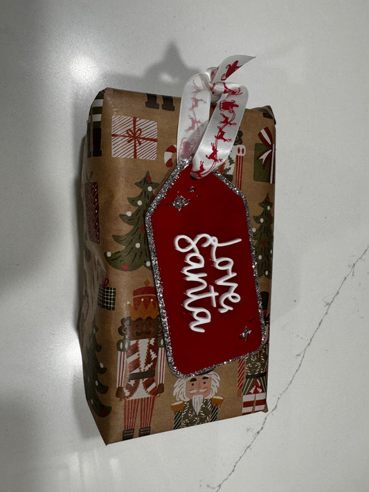 Love, Santa Gift Tag