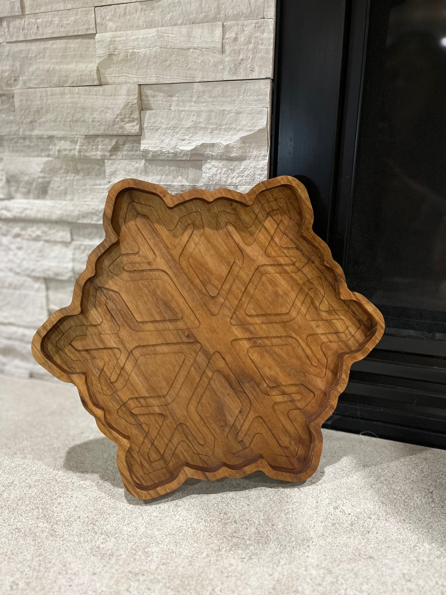 Snowflake Serving Tray