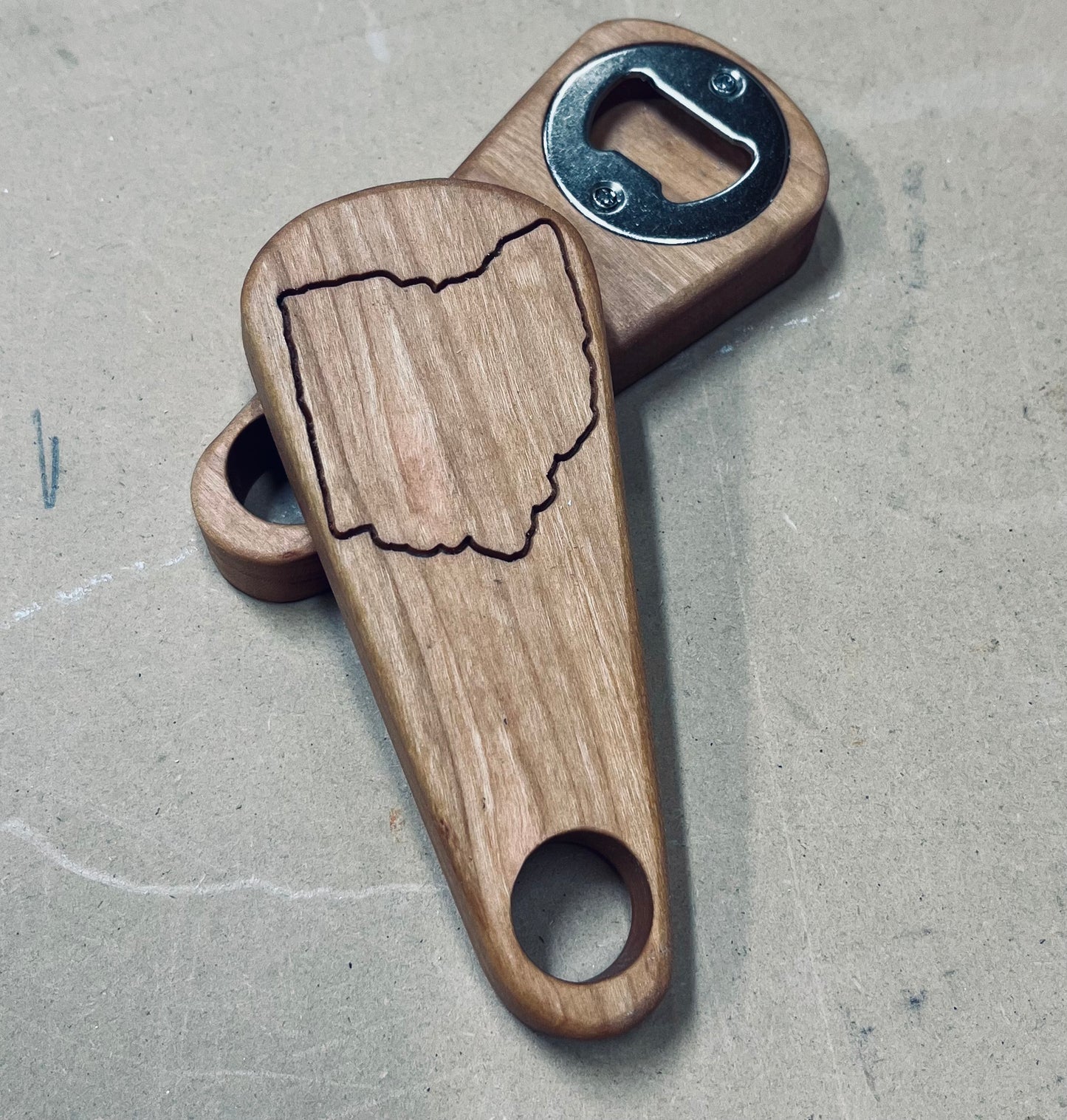 Custom Wood Bottle openers