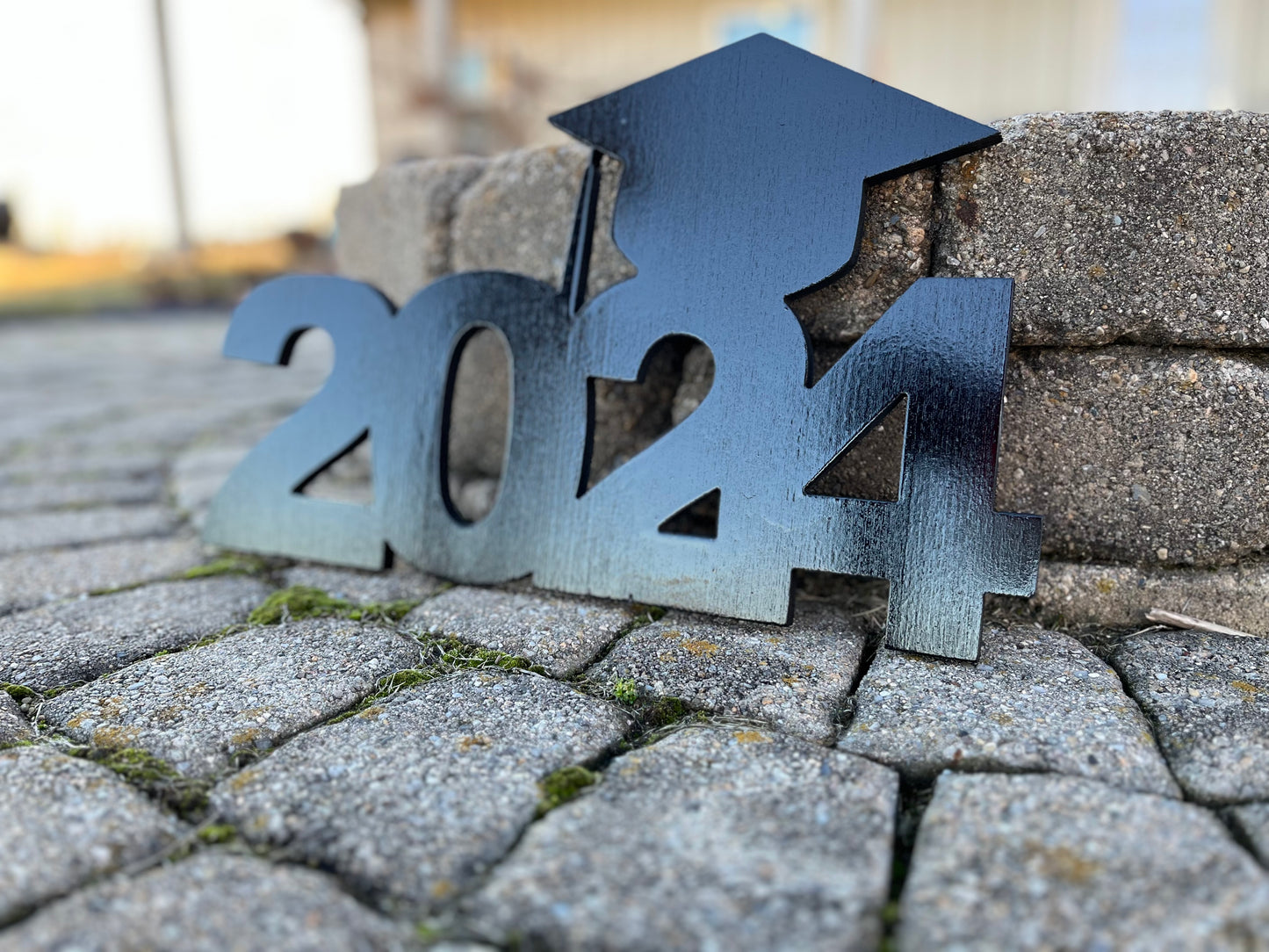 2024 Grad Wood Cut-OUt